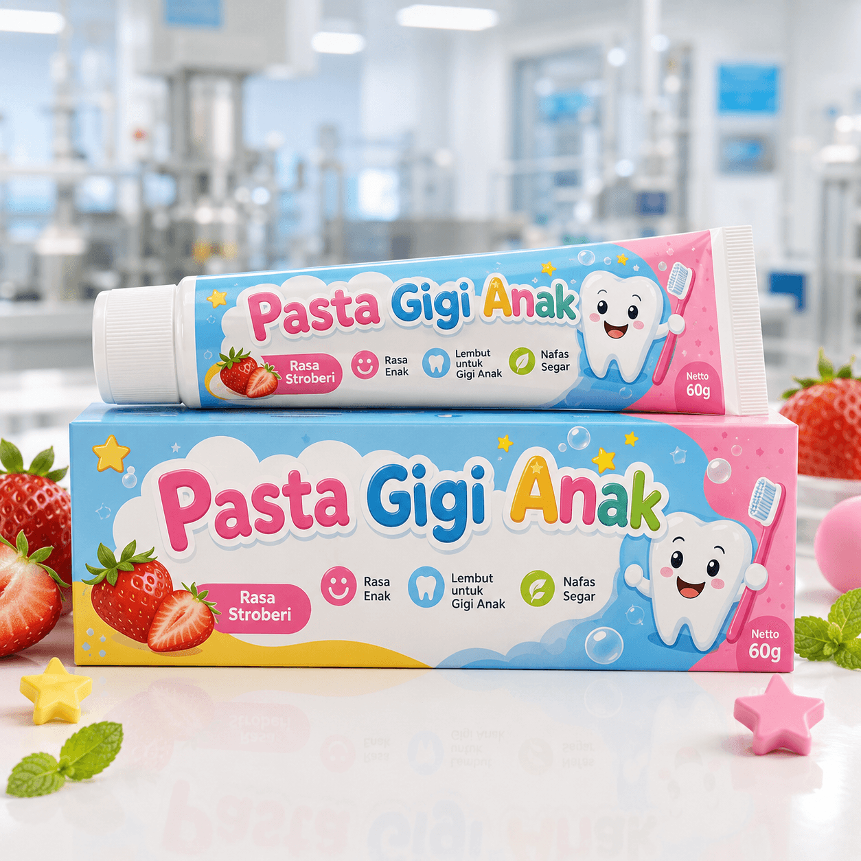 Pasta Gigi Anak Strawberry