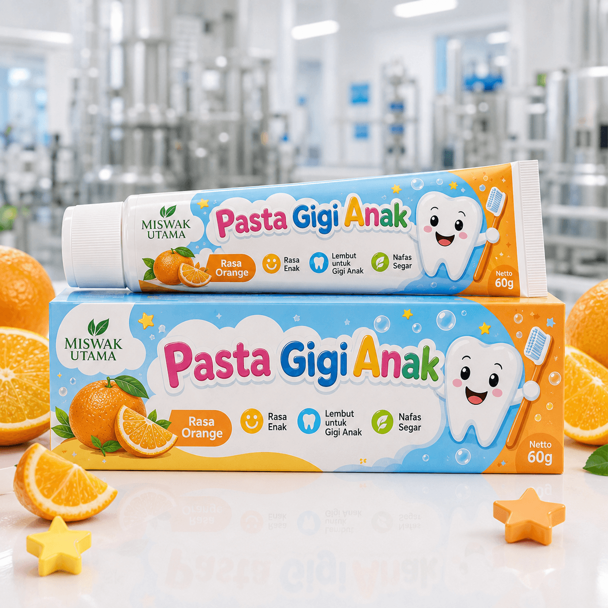 Pasta Gigi Anak Orange